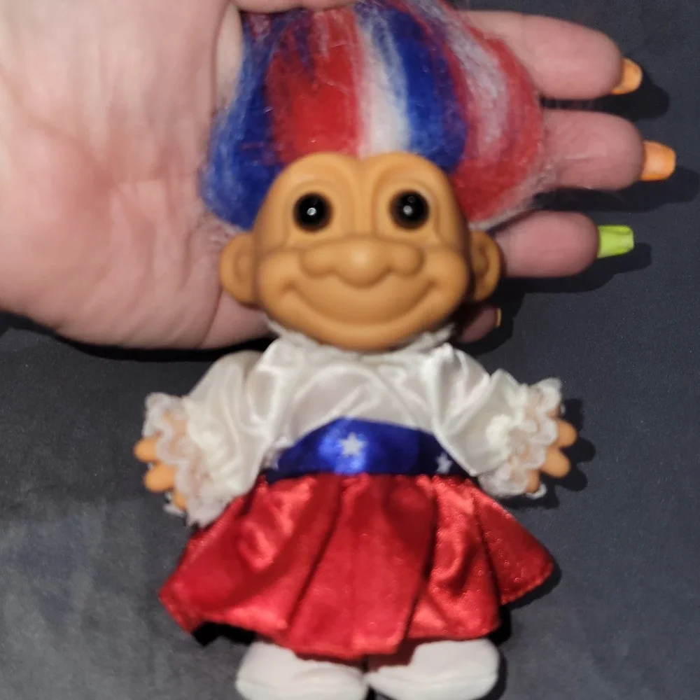 Vintage Russ  American Troll Doll  4